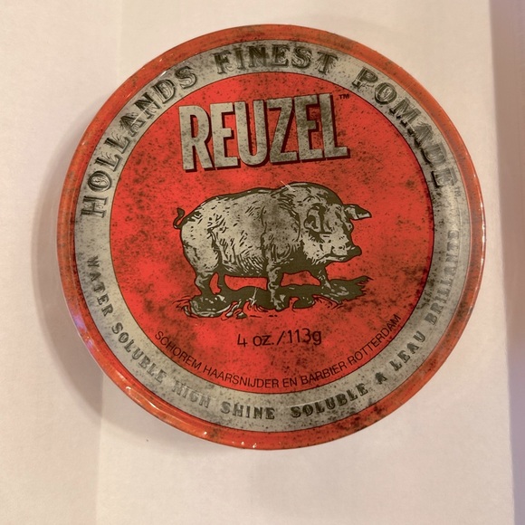 Reuzel Red Pomade - 113g MEDIUM HOLD - HIGH SHINE - WATER SOLUBLE - Picture 1 of 3